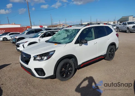 2020 Subaru Forester Sport z USA, uszkodzony, nr VIN JF2SKARCXLH577311